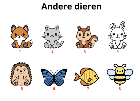 Andere dieren