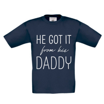 He got it