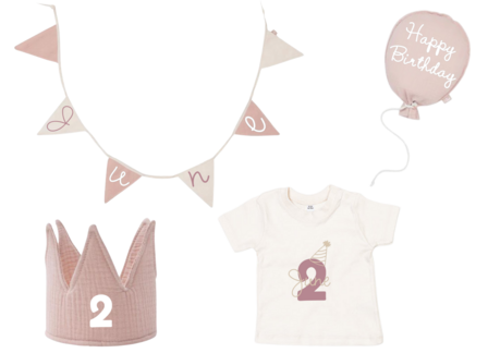 Verjaardagspakket - Wild roze