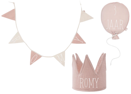 Verjaardagspakket - Wild roze