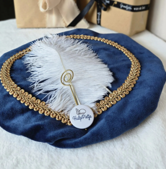Luxe Pietenmuts blauw