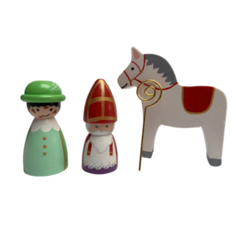 Peg dolls Sinterklaas