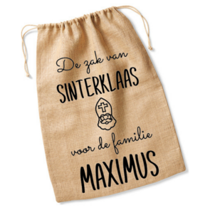 L jute zak - 40x55cm