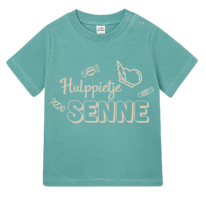 Groen T-shirt baby hulppietje